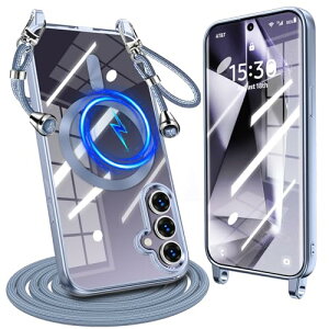 Galaxy S24 �P�[�X �N���A �V�����_�[ �ϏՌ� �M�����N�V�[s24 �P�[�X Magnetic�Ή� �X�g���b�v�z�[���t�� SC-51E SCG25 ���|�� �R�t�� TPU �΂߂��� ��|���P�[�X ���������\ ���O���\ �����h�~ 
