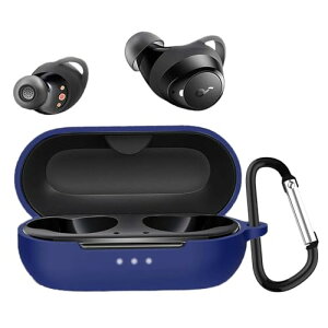 Anker Soundcore Liberty Neo 2 �P�[�X �J�o�[ Anker Soundcore Liberty Neo 2�V���R���f�� �P�[�X �ی�J�o�[ �h�� �h�o �����h�~ �L�Y�h�~ �S�ʕی� �y�� �J���r�i�t�� (�u���[)