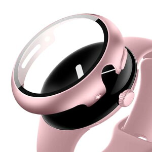Google Pixel Watch 3 / 2 / 1 �P�[�X PC�f�� �ϏՌ��� �����^ Pixel Watch �J�o�[ �S�ʕی� �ȈՒ��E �O�[�O���E�H�b�` �P�[�X �s�N�Z���E�H�b�`3 / 2 / 1 �J�o�[ (41mm,���[�Y�S�[���h)