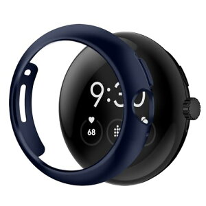 Google Pixel Watch 3 41mm �P�[�X PC�f�� ����t���[�� Google Pixel Watch 3 �J�o�[ �����^ �����ߗ� ��d�\�� ���ʕی� �Ռ��h�~ �t����������Ȃ��^�C�v (41mm,�u���[)