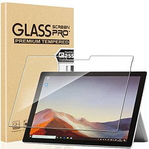 Surface Pro 7 + / Surface Pro 7 �K���X�t�B���� �T�[�t�F�X �v�� 7 + / 7 Plus / 6 / 5 / 4 ���p �t�B���� 12.3�C���` �d�x9H �t���ی� �t�B���� �\��t���ȒP �w��h�~ �w��h�~ ��U�h�~ ������ Surface Pro 7+