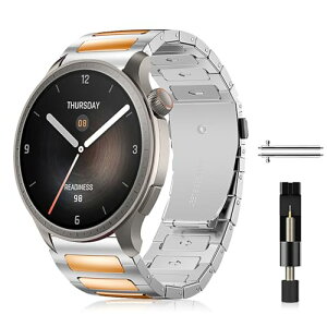 Amazfit Balance 2 / GTR 4 / GTR 3 Pro / GTR3 / Bip 5 �x���g 22mm �X�e�����X �E�H�b�`�o���h ���������o���h �����ȒP �R���p�`�u�� Garmin Venu 3 / Venu 4 45mm / Forerunner 265 / 255 / 255 Music / 570 47mm / vivoactive 4 / Venu2