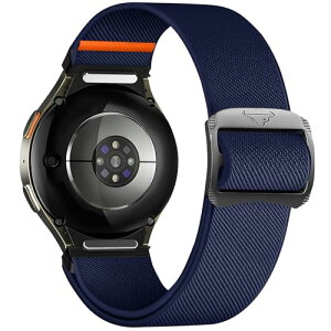 Galaxy Watch 7 / 6 / 5 / 4 / FE 40mm 44mm �x���g ���� �o���h �����o���h �i�C���� �X�|�[�c�o���h �_�炩�� �X�g���b�v �T�C�Y���߉\ �X�g���b�v ������ �L�k�� �����o���h Galaxy Watch 6 Classic 43mm 47mm 
