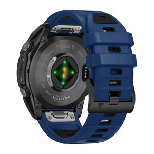 Garmin quatix 8 / Tactix 8 47mm / Garmin Forerunner 970 / Forerunner 965 / Fenix 8 / 7 / Fenix E 47mm / Approach S62 / S60 �x���g 22mm �V���R���� �X�|�[�c�o���h �X�g���b�v �����x���g �_�炩�� �ʋC�� �j�����p (�u���[ +