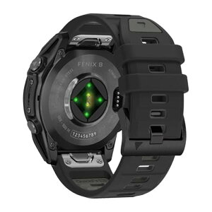 Garmin quatix 8 / Tactix 8 47mm / Garmin Forerunner 970 / Forerunner 965 / Fenix 8 / 7 / Fenix E 47mm / Approach S62 / S60 �x���g 22mm �V���R���� �X�|�[�c�o���h �X�g���b�v �����x���g �_�炩�� �ʋC�� �j�����p (�u���b