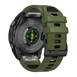 Garmin quatix 8 / Tactix 8 47mm / Garmin Forerunner 970 / Forerunner 965 / Fenix 8 / 7 / Fenix E 47mm / Approach S62 / S60 �x���g 22mm �V���R���� �X�|�[�c�o���h �X�g���b�v �����x���g �_�炩�� �ʋC�� �j�����p (�A�[�~