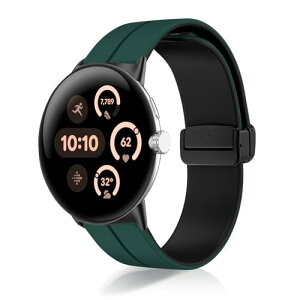 Google Pixel Watch 4 / 3 45mm �x���g ���� �o���h �����o���h �V���R���� �s�N�Z���E�H�b�`4 �o���h 45mm �e�͐� ���C �o�b�N���t�� �T�C�Y���߉\ �ւ��x���g �R���p�`�u�� Google Pixel Watch 4 45MM ����