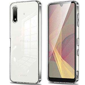 Xperia ACE II �P�[�X �N���A �ϏՌ� SO-41B �J�o�[ �_�� TPU �ی�J�o�[ �����h�~ ���菝�h�~ ���C�����X�[�d����~�� �X�g���b�v�t��