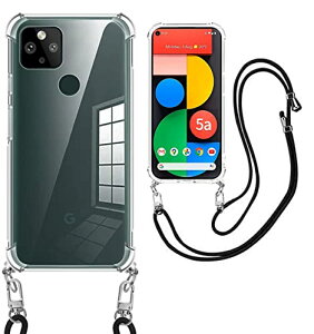 Google pixel 5a �P�[�X �N���A �V�����_�[ google�s�N�Z��5a �ϏՌ� pixel5a �X�}�z�P�[�X ���� TPU pixel5a �J�o�[ �΂߂��� �D��X�g���b�v�t�� �X�}�[�g�t�H�� �l�b�N ���߉\�� ���|�� �V�����_�[ 
