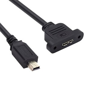 USB 2.0 Mini 5�s�� �I�X �l�W�}�E���g�^�C�v �����R�[�h 3.0 Micro Type-B ���X 480Mbps USB�����P�[�u��