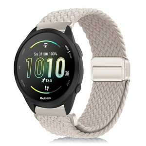 Garmin Approach J1 / Forerunner 570 42mm / vivoactive 6 / 5 �x���g 20mm �o���h �e���i�C������ �ւ��x���g �ґg�X�g���b�v ���C�o�b�N�� �����x���g �}�O�l�b�g�o���h �R���p�`�u��Garmin Forerunner 165 / 165 Music