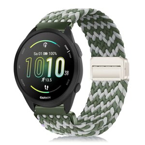 Garmin Approach J1 / Forerunner 570 42mm / vivoactive 6 / 5 �x���g 20mm �o���h �e���i�C������ �ւ��x���g �ґg�X�g���b�v ���C�o�b�N�� �����x���g �}�O�l�b�g�o���h �R���p�`�u��Garmin Forerunner 165 / 165 Music