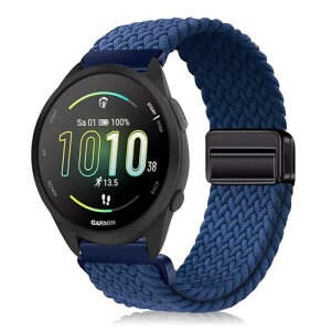 Garmin Approach J1 / Forerunner 570 42mm / vivoactive 6 / 5 �x���g 20mm �o���h �e���i�C������ �ւ��x���g �ґg�X�g���b�v ���C�o�b�N�� �����x���g �}�O�l�b�g�o���h �R���p�`�u��Garmin Forerunner 165 / 165 Music