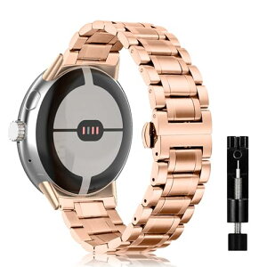 Google Pixel Watch 4 41 mm / 3 41 mm / 2 / 1 �x���g �o���h ���� �X�e�����X ���^�� �����x���g �X�e�����X�� �h�K �o�^�t���C�o�b�N�� �j�����p �����x���g�T�C�Y�����H��t�� Google Pixel Watch 4 / 3 / 2 / 1