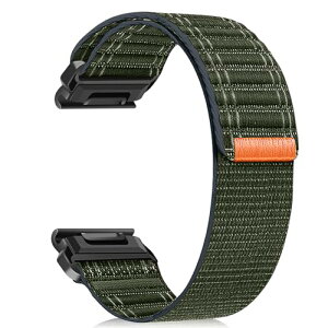 Garmin Enduro 3 / Fenix 8 51mm / 7X / 6X GPS / 6X PRO / 5X / 5X Plus / 5X GPS �x���g 26mm �o���h �N�C�b�N�t�B�b�g �i�C���� QuickFit �|�[�c�X�g���b�v �x���N���f�U�C�� �����o���h �j�����p �ւ��x���g Garmin Inst