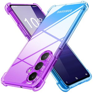 Galaxy S24 FE �P�[�X �N���A ���^ �O���f�[�V�����F �P�[�X �y�� tpu �ϏՌ� �X�}�z�P�[�X ���� �A�E�g�h�A ������� ���ϖh�~�h�o��̌^ �l�C �M�����N�V�[ S24 FE �g�уJ�o�[ �p�[�v���u���[