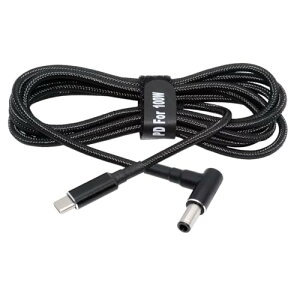 USB C 100W 20V���͂���DC 6.0*1.4*0.6mm PD�d�� 65W�o�͏[�d�P�[�u�� QC PD Type-C�m�[�g�p�\�R���p