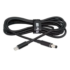 USB C 100W 20V���͂���DC 5.5*2.1mm PD�d�� 65W�o�͏[�d�P�[�u�� QC PD Type-C�m�[�g�p�\�R���p