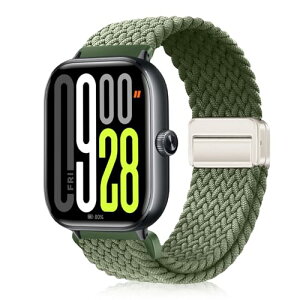 Xiaomi Redmi Watch 6 / 5 / 4 �x���g �o���h �L�k���̂���i�C���� �}�O�l�b�g���ߋ� �҂ݍ��݃x���g Xiaomi Redmi Watch 6 / Smart Band 10 Pro �x���g ���C�o�b�N�� �����p�X�g ���K �����ȒP �������₷�� �j