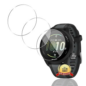 GARMIN Forerunner 165 / Forerunner 165 Music �K���X�t�B���� 3�� �X�}�[�g�E�H�b�` �K�[�~�� Forerunner 165 / 165 Music �����K���X �t�� �ی�t�B���� GARMIN 165 / 165 Music �����K���X �ی�t�B���� �P�[�X