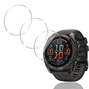 GARMIN fenix 8 51mm �K���X�t�B���� �K�[�~��fenix 8 Sapphire AMOLED 51mm �t�B���� �ی� �t�B���� fenix8Sapphire Dual Power �K���X �t�� �����^ 9H�d�x �S�ʕی� ���˒ጸ ������ɋ��� �����x�^�b�` �ϏՌ� ��