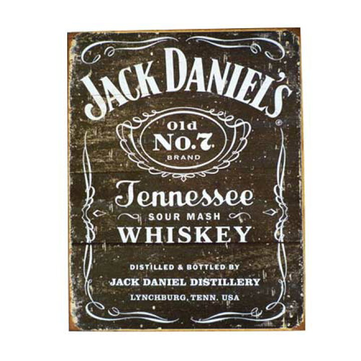 希少 ジャックダニエル Jack Daniel's ウイスキー ブリキ看板