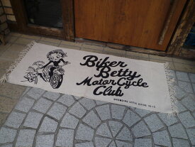 ベティーちゃん のキッチンマット B『Betty Boop』 120cm ベティーブープ ロングマット 西海岸風 インテリア アメリカン雑貨