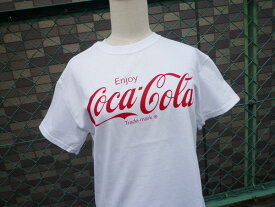 プリントTシャツ Coca-Cola コカコーラ ホワイト（CC-VT2W） コカコーラブランド USA アメカジ ブランド ドリンク 西海岸風 インテリア アメリカン雑貨
