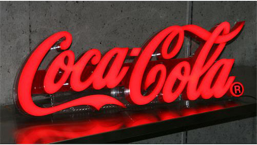 看板 店舗用 コカコーラ（Coca-Cola）のＬＥＤネオンサイン ネオン管 ネオン看板 看板 ＵＳＡ 西海岸風 インテリア アメリカン雑貨 |  ラヴィアンローズ アメリカン雑貨