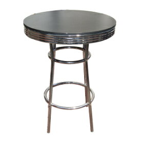アメリカン BAR TABLE バーテーブル（ブラック）アメリカンテーブル テーブル 家具 西海岸風 インテリア アメリカン雑貨