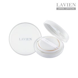 【LAVIEN 公式】クールモイストエッセンスサンクッション 15g（レフィル15g付）（COOL MOIST ESSENCE SUN CUSHION）日焼け止め　サンクッション　保湿　韓国コスメ
