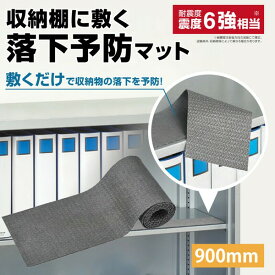 収納棚に敷く落下予防マット RM900