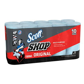 スコット ショップタオル Scott Shop Towels ブルー 10 ロール ×1個 まとめ買い