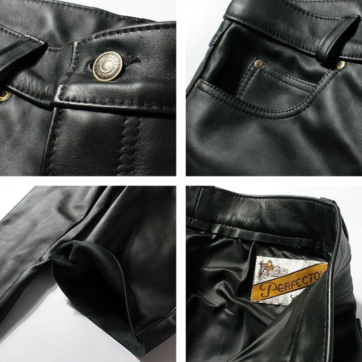 楽天市場】Schott ショット ブーツカット レザーパンツ 604 【USA 