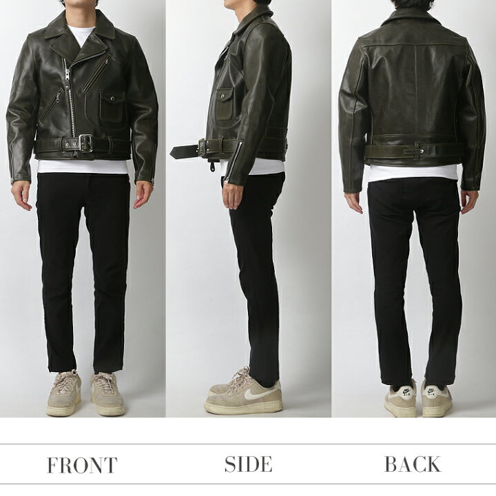 楽天市場】【ポイント10倍】Schott ショット D-POCKET RIDERS ダブル
