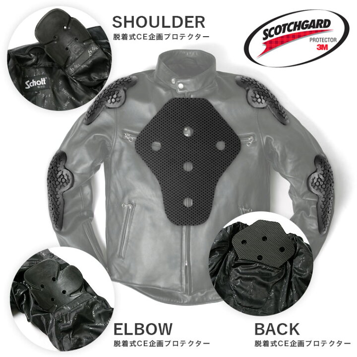 楽天市場】オータムSALE限定 ポイント10倍 Schott ショット ラムレザー 