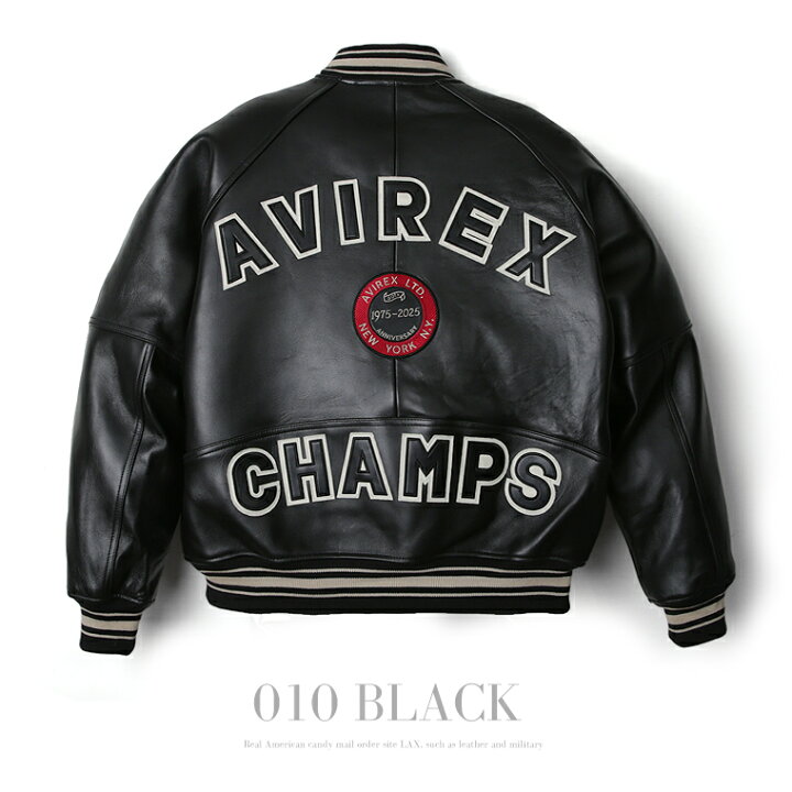 楽天市場】AVIREX アヴィレックス アビレックス 50th Ani VARSITY JKT  