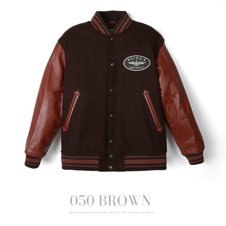 楽天市場】AVIREX アビレックス アヴィレックス SUGNATUR VARSITY 