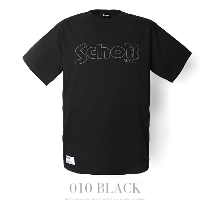 楽天市場】【ポイント10倍】Schott ショット T-SHIRT BASIC LOGO  