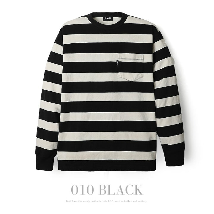 楽天市場】【ポイント10倍】Schott ショット WIDE BORDER POCKET T 