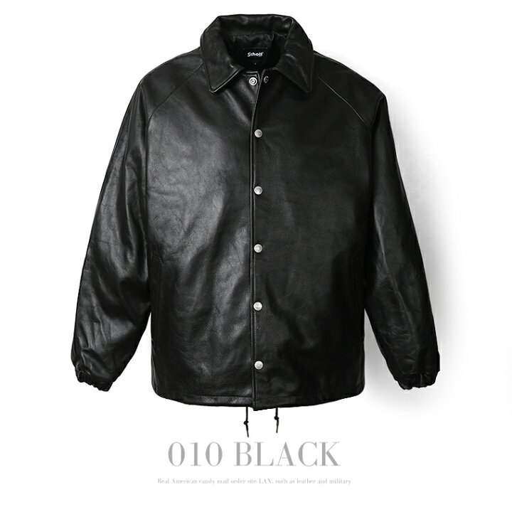 楽天市場】【ポイント10倍】Schott ショット LEATHER COACH JACKET 