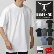 【1枚から使える20％OFFクーポン】【送料無料】HANES BEEFY-T ヘインズ ビーフィー メンズ 無地 Tシャツ …