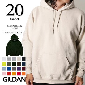 まとめ割りキャンペーン限定 最大20％OFFクーポン GILDAN ギルダン8.0oz U.Sフィット プルオーバーパーカー 18500 新色 2022 AW【返品・交換不可】