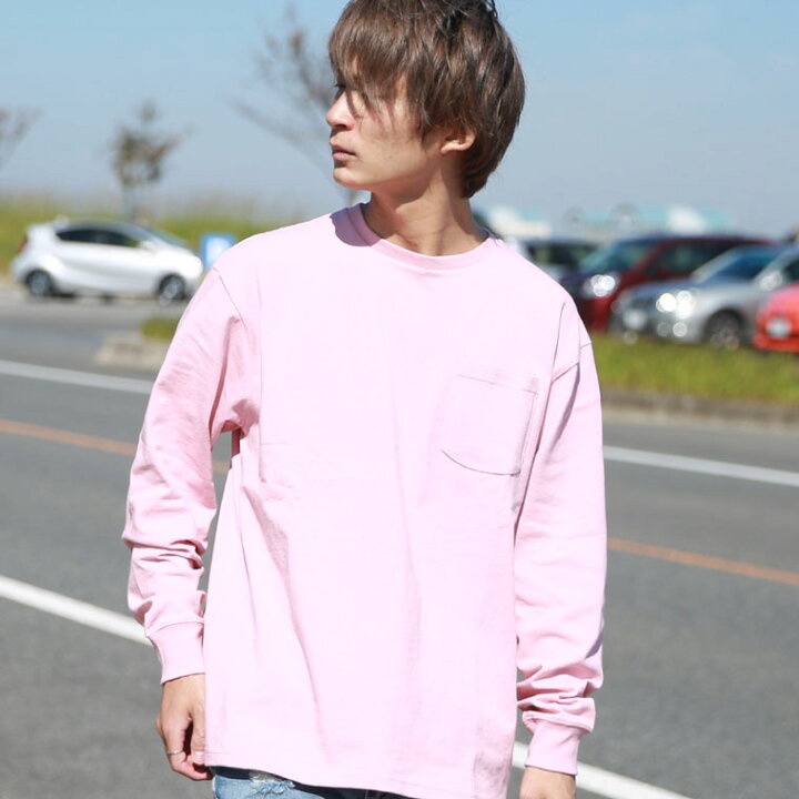 楽天市場 8 25再入荷 Tシャツ メンズ 長袖 ロンt 厚手 大きいサイズ ロングスリーブ 無地 シンプル 定番 Usaコットン 大きめ ストリート ホワイト ブラック ピンク 春夏 秋冬 Web 79 ラックス 22 秋冬 新作 皮ジャン皮パンのラックス Lax
