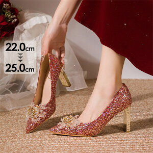 �p���v�X ���� �n�C�q�[�� ���r �L���L�� ������ �ʋ� �p�[�e�B�[ party shoes 8cm�q�[�� ���b�h 22.0-25.0cm z7m7
