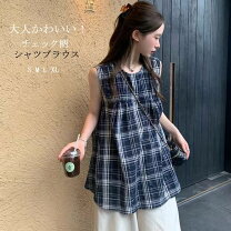 楽天市場】チェックシャツ ノースリーブの通販