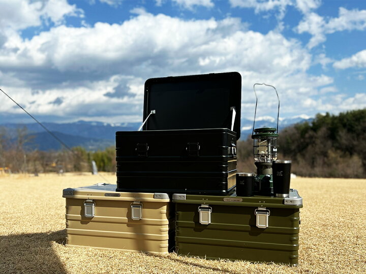 FUTURE FOX ALUMINUM CONTAINER FOX-BOX 72L アルミコンテナ キャンプ 
