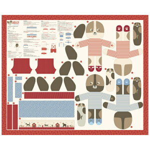 DOG DAZE moda fabrics