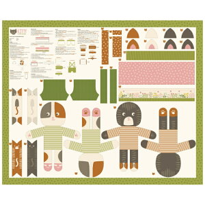 HERE KITTY KITTY moda fabrics