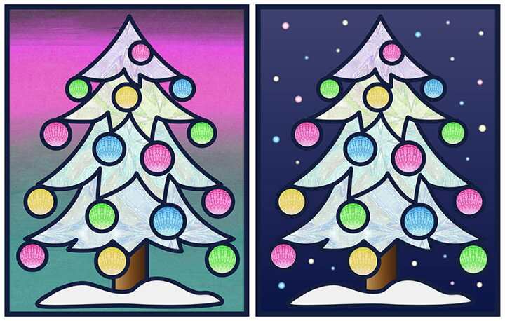 楽天市場】Lazoオリジナルパネル生地 ステンドグラスキルト クリスマス  